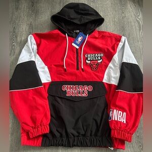 NBA Chicago Bulls quarter zip jacket